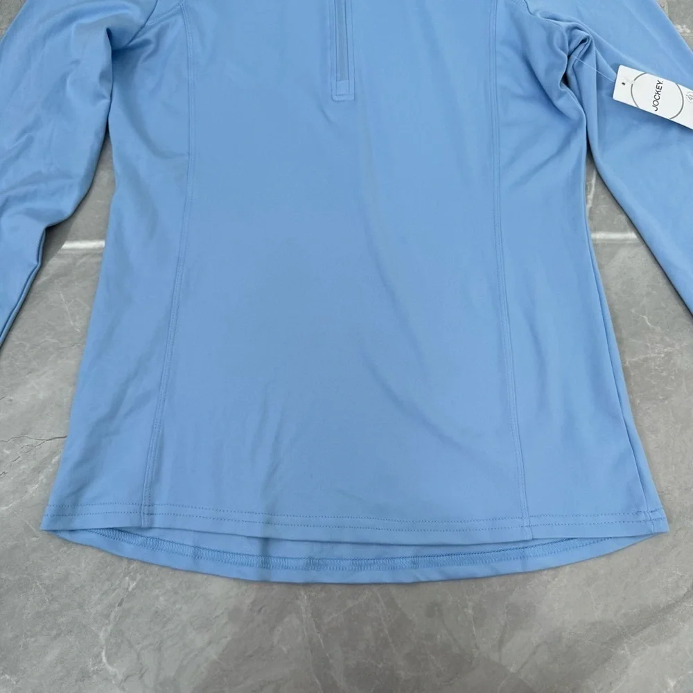 Women’s Jockey Tech Stretch Performance 1/2 Zip Pullover Long Sleeve Top Small